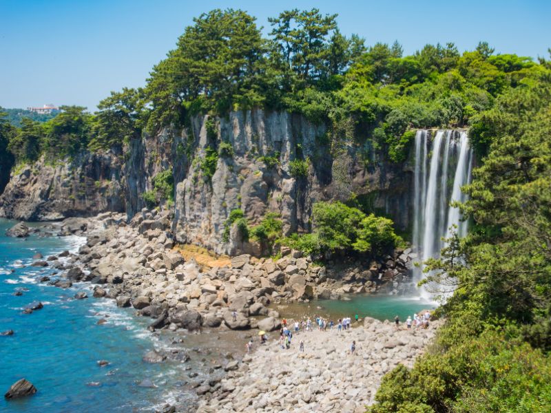 South Jeju : Waterfalls, Markets and Coastal Wonders