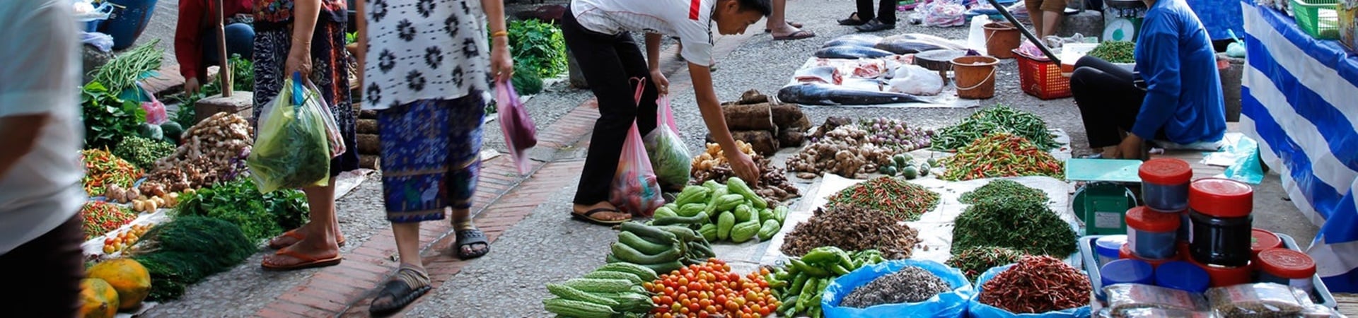 Image of Chef Somsack’s Morning Market Stroll
