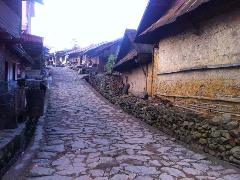 Exploring Phongsaly Town