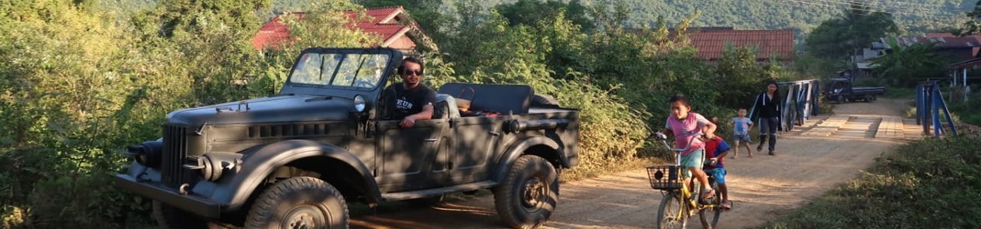 Image of Kuang Si Falls by Vintage Jeep