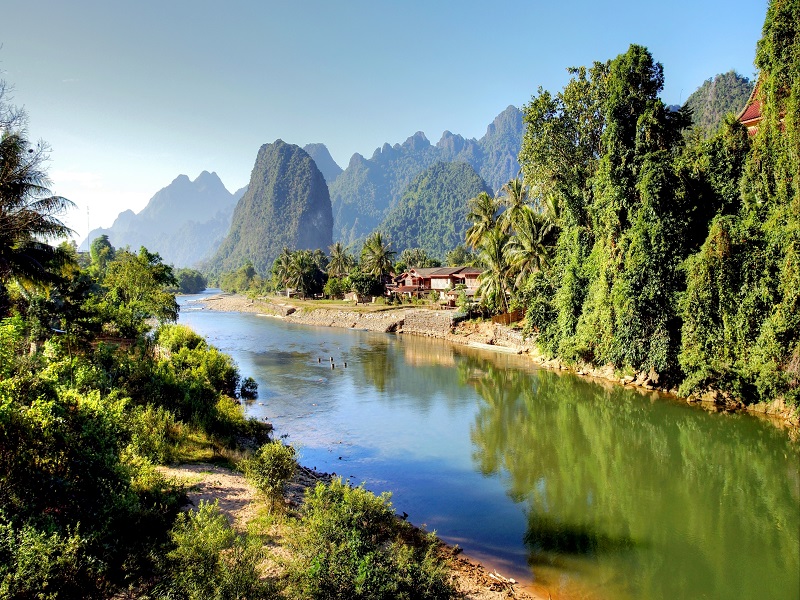 Peaceful Vang Vieng