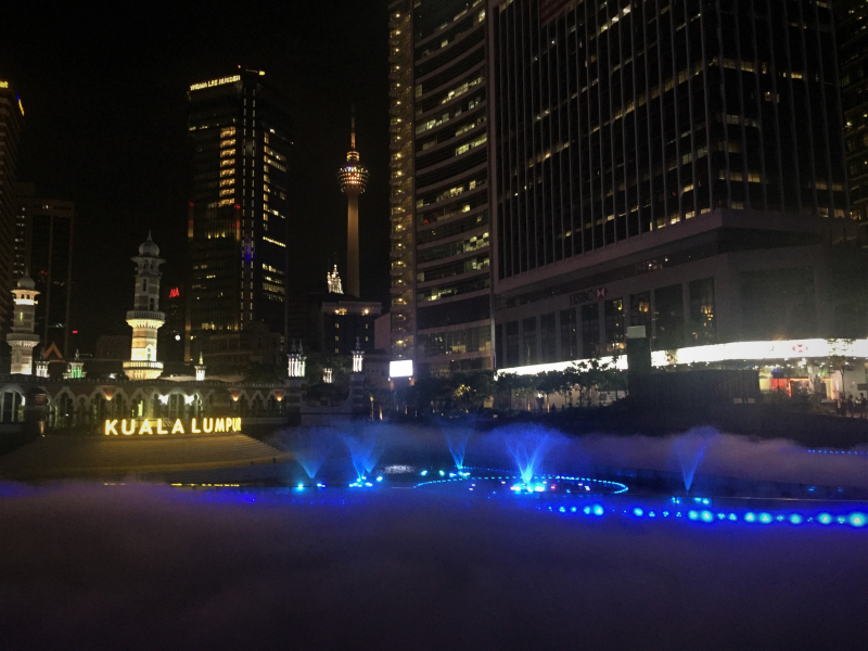Chinatown and Merdeka Square By Night