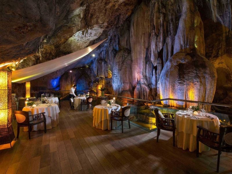 Fine Dining in a Cave