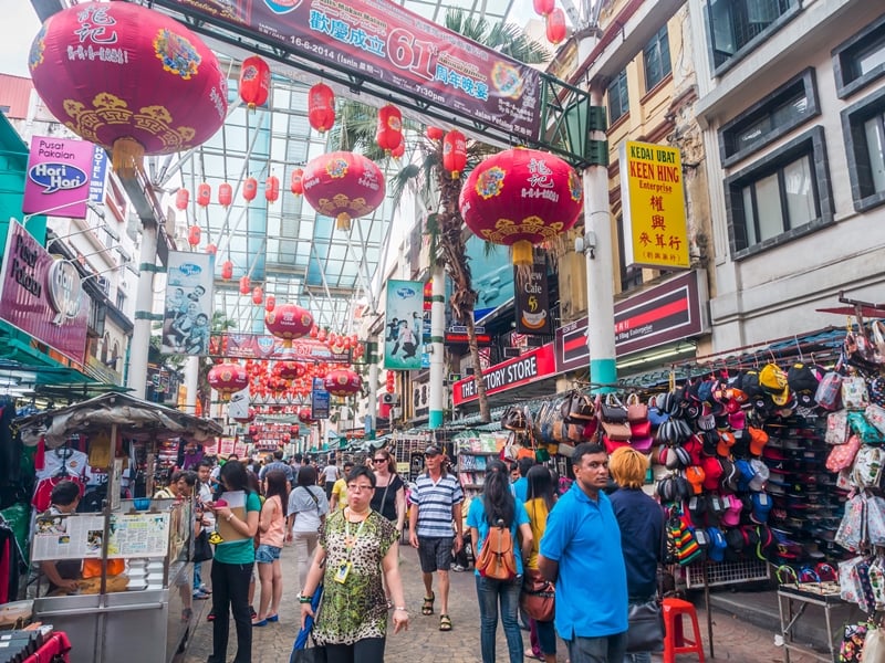 Walking tour of Contrasting KL