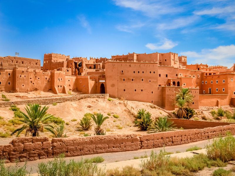 Desert to Ouarzazate Panorama
