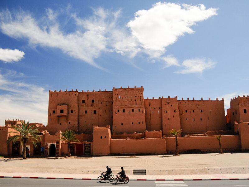 Desert to Ouarzazate Panorama