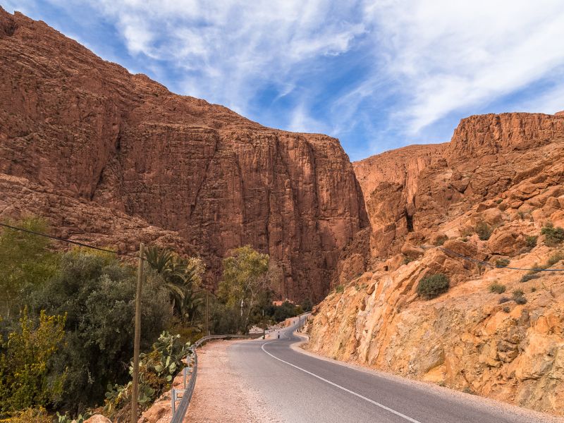 Desert to Ouarzazate Panorama