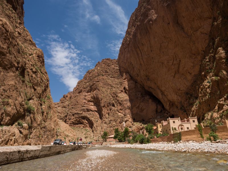 Desert to Skoura Panorama