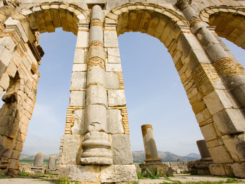 Rabat to Fes via Volubilis
