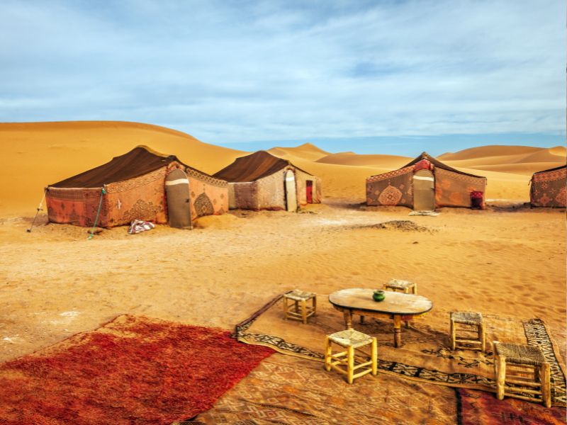 Scenic Nature: Erg Chigaga to Ait Benhaddou