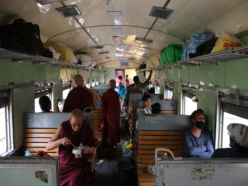 Colonial Kalaw to Inle Lake by Train