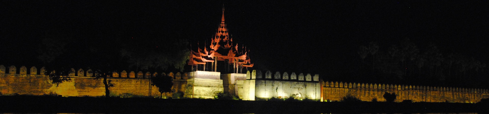 Image of Local Life in Mandalay at Night