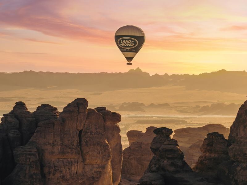 Balloon Over AlUla