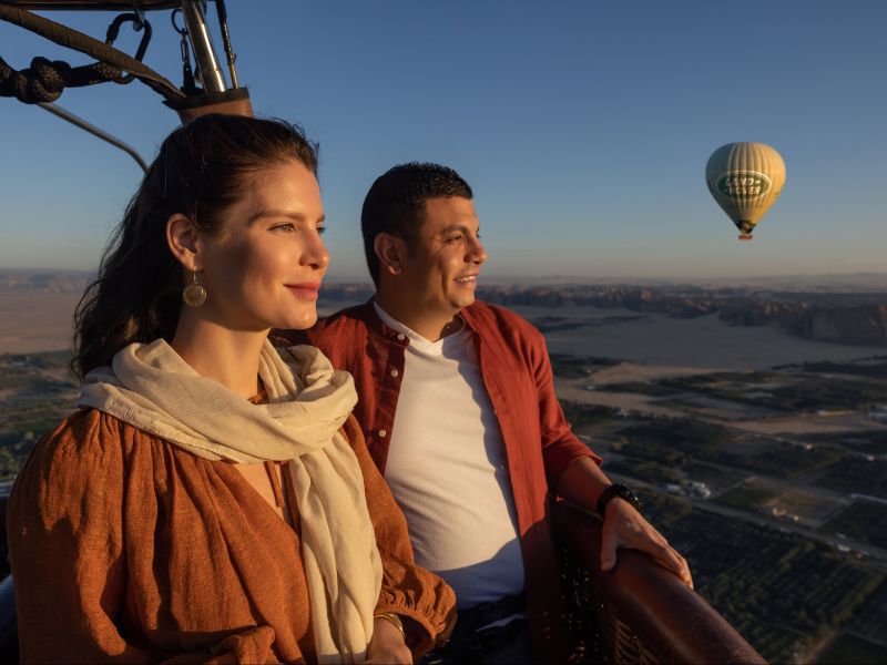 Balloon Over AlUla