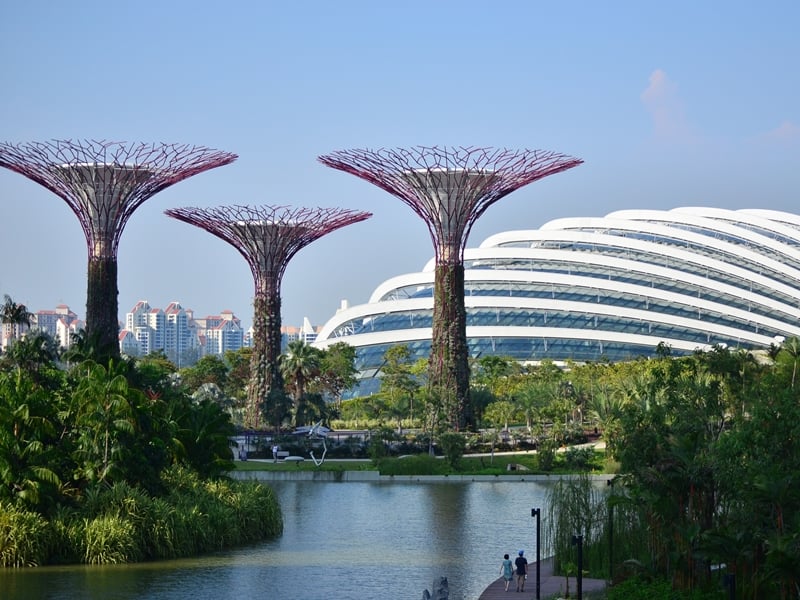 Image of Futuristic Gardens of Singapore