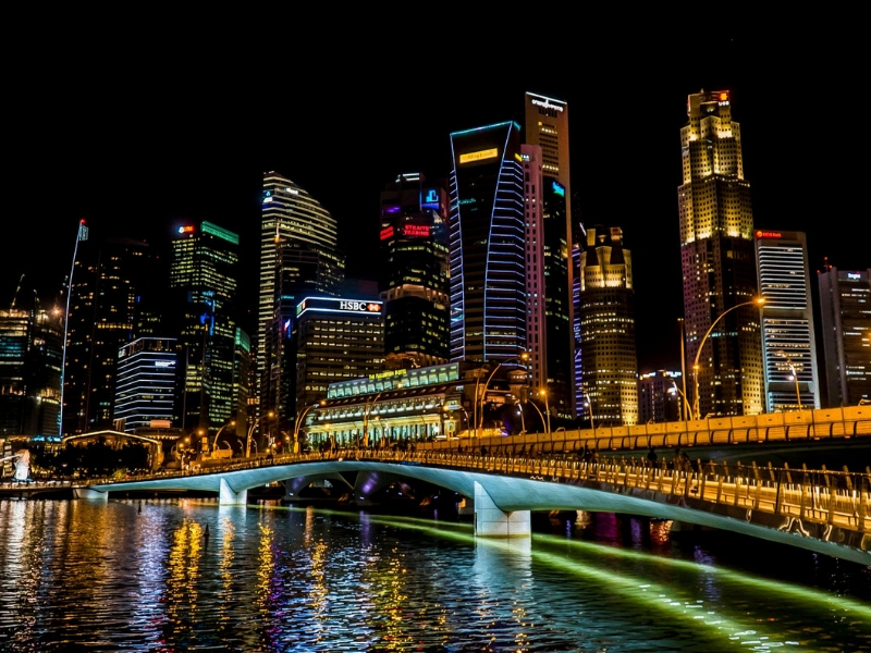 Singapore by Night with Seafood Dinner