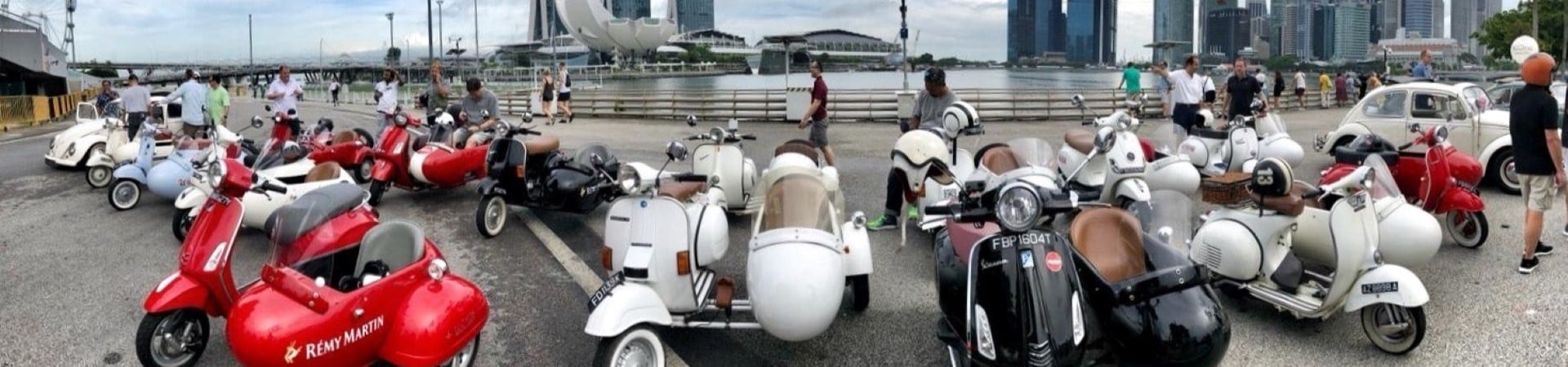 Image of Vintage Vespa tour: Nonyas, Baba, and Peranakans