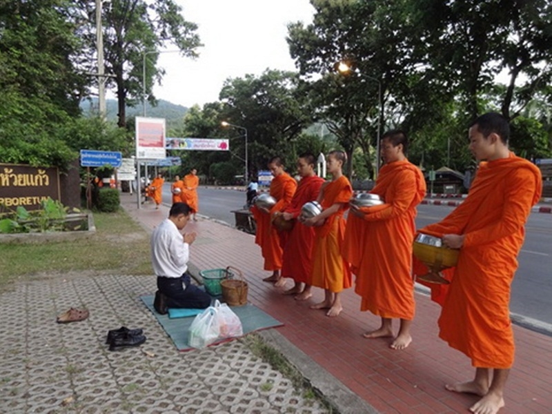 A Morning with the Monks