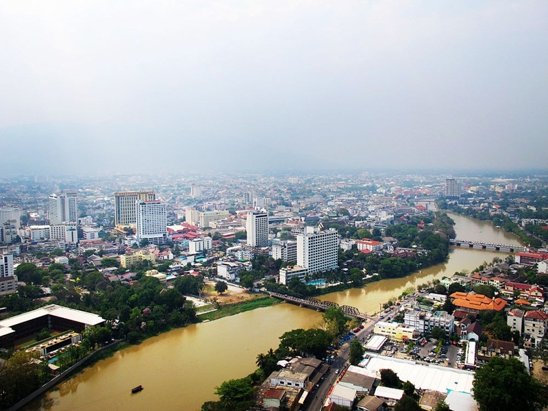 Chiang Mai From Above by Private Helicopter