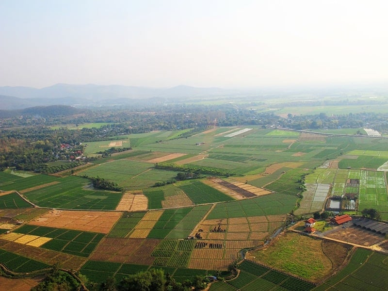 Chiang Mai From Above by Private Helicopter