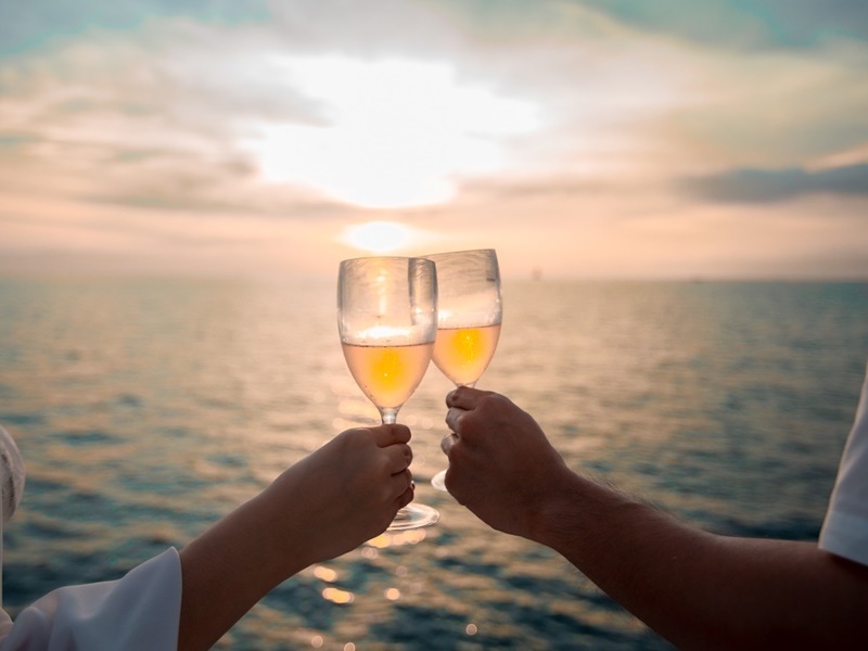 Coral Island and Sunset Promthep Cape