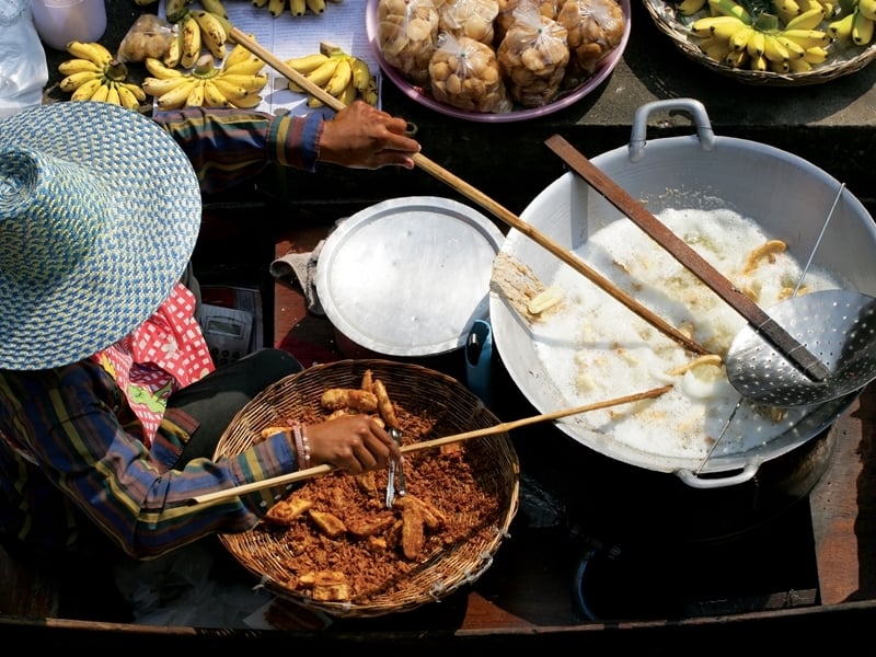 Floating Markets & Backroads by Bike PVT, Incl.Trsf