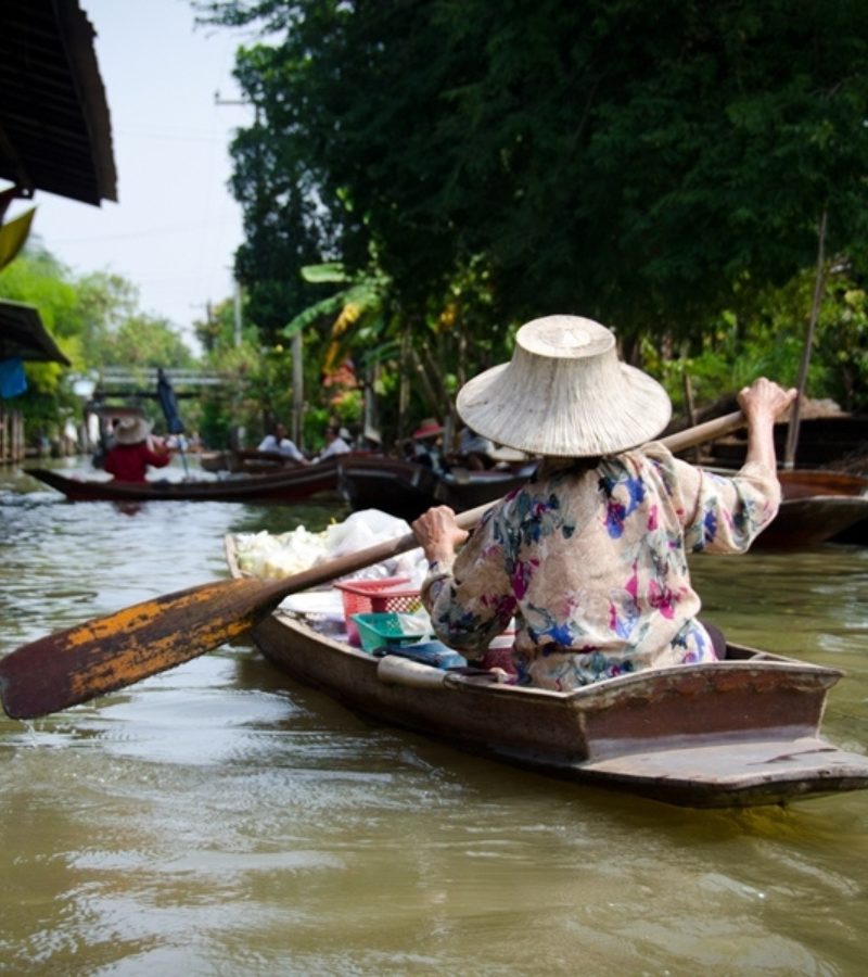 Floating Markets & Backroads by Bike PVT, Incl.Trsf