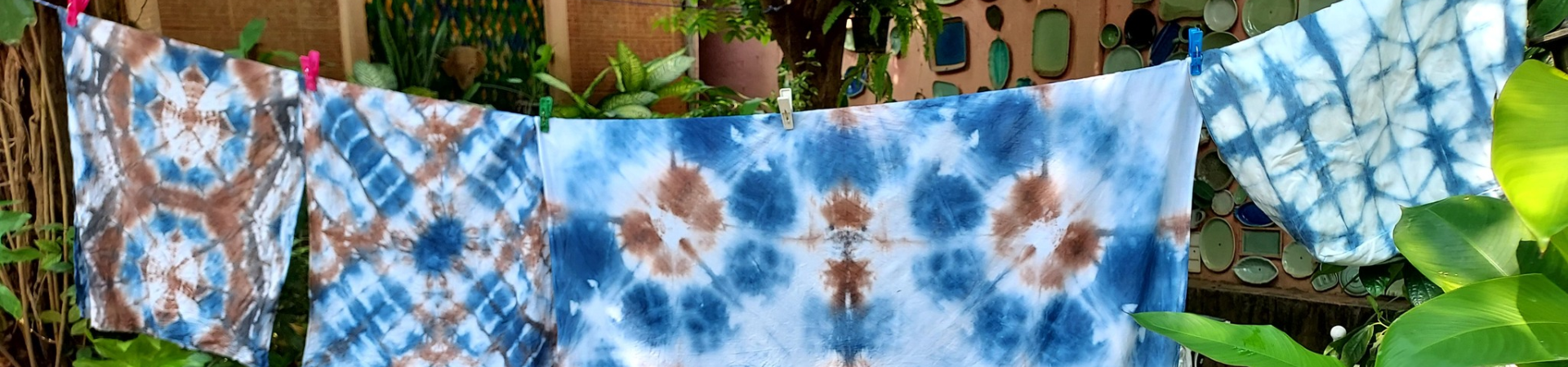 Image of Handicraft Tie and Dye Art in Style