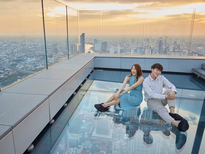 Mahanakhon Skywalk Low Carbon Style