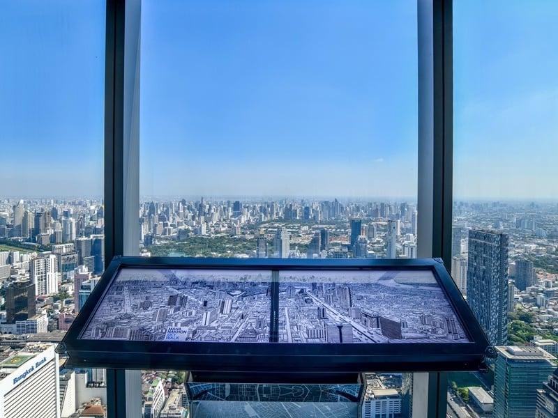 Mahanakhon Skywalk Low Carbon Style