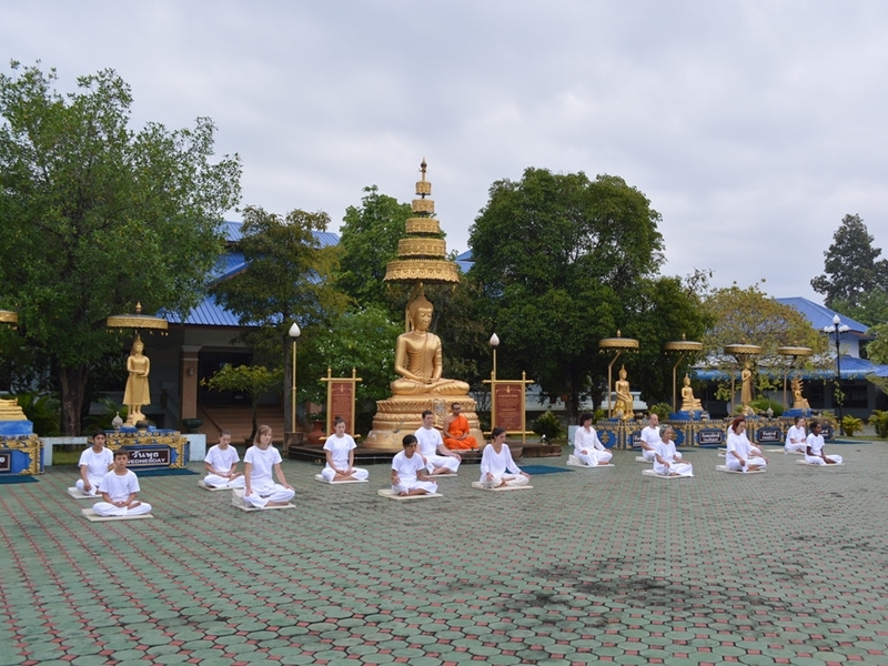 Meditation & Monk Chat at Wat Suan Dok