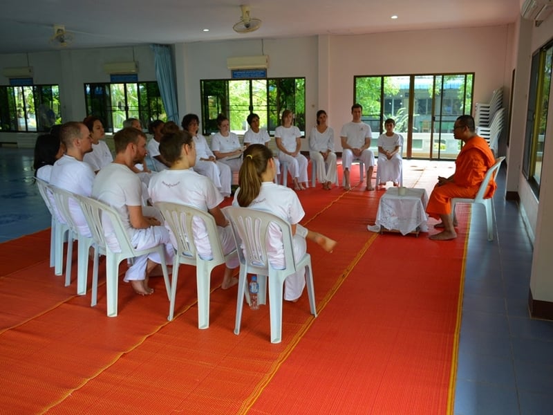 Meditation & Monk Chat at Wat Suan Dok