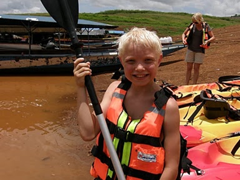 Waterfall, Bikes and Kayaking Adventure
