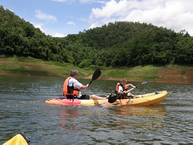 Waterfall, Bikes and Kayaking Adventure