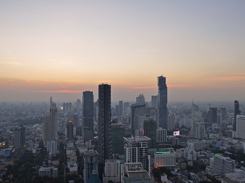 Soaring above Bangkok Helicopter Tour