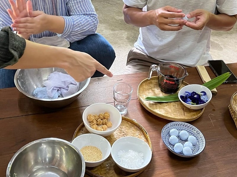 Thai Dessert Workshop at Private Garden