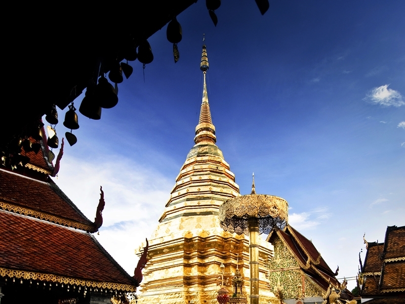 Wat Phra That Doi Suthep & White Hmong Hilltribe
