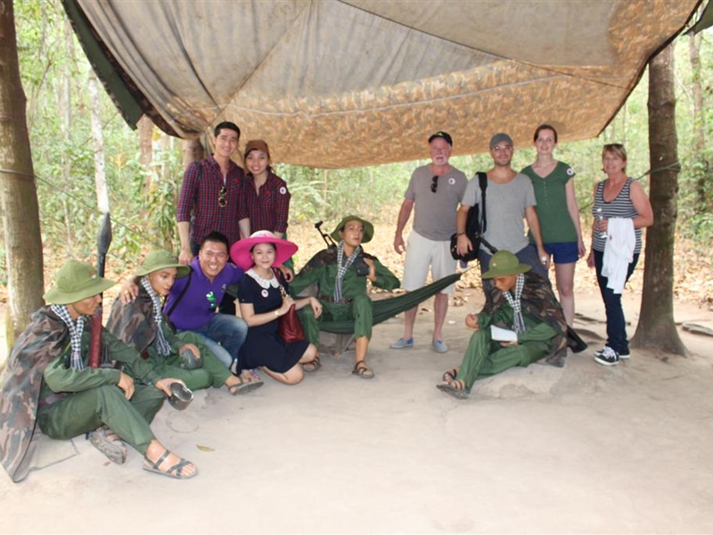Cruise Saigon River to Cu Chi Tunnels (Private)