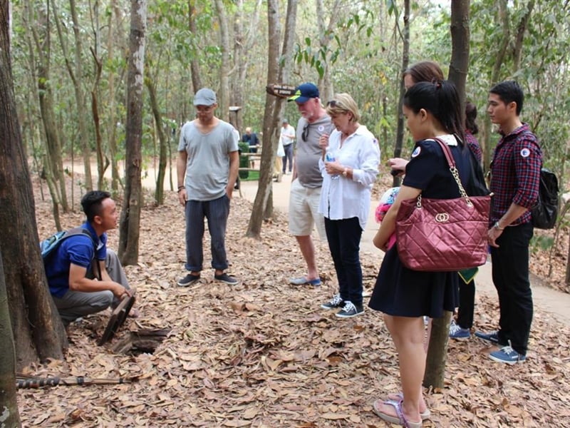 Cruise Saigon River to Cu Chi Tunnels (SIC)