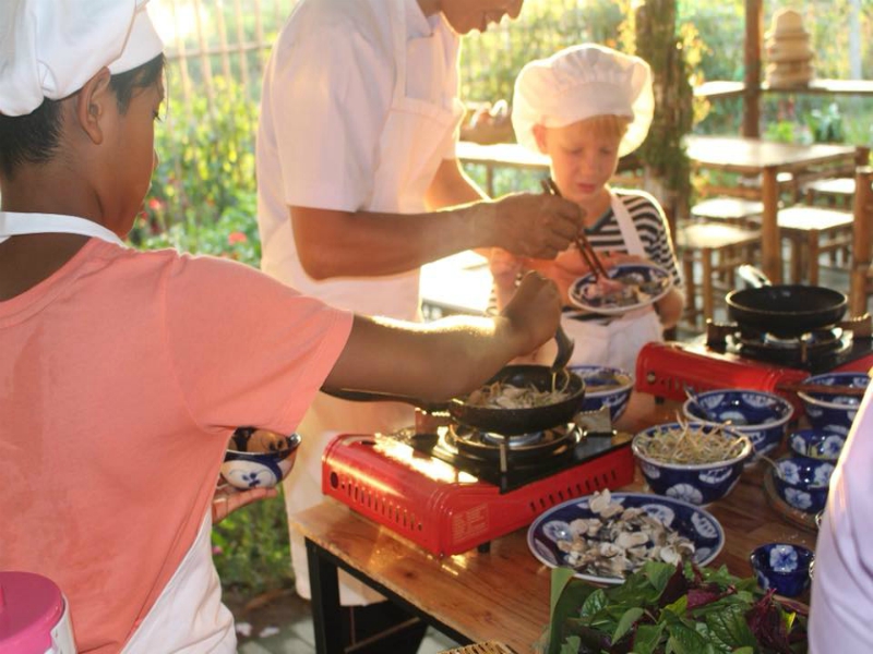 Healthy Cooking Class at an Organic Farm