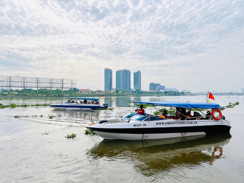 Ho Chi Minh City Skyline & River Life Cruise