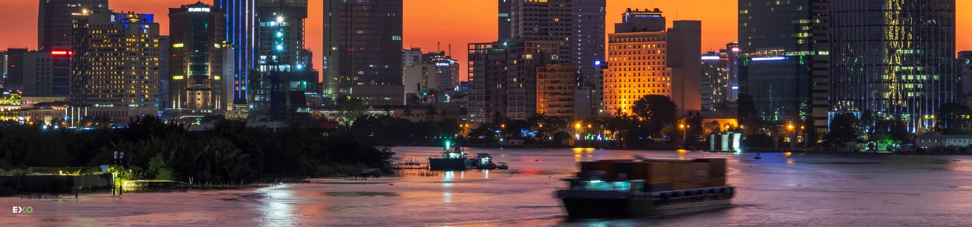 Image of Ho Chi Minh City Skyline & River Life Cruise