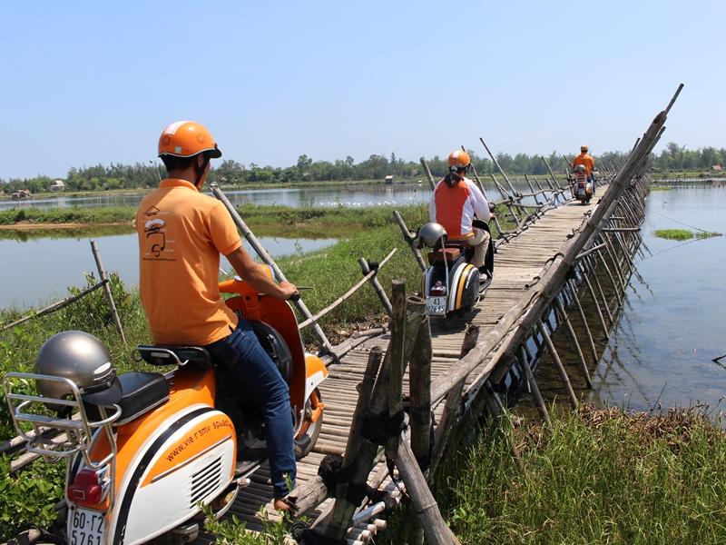 Hoi An AM Countryside Odyssey by Vintage Vespa