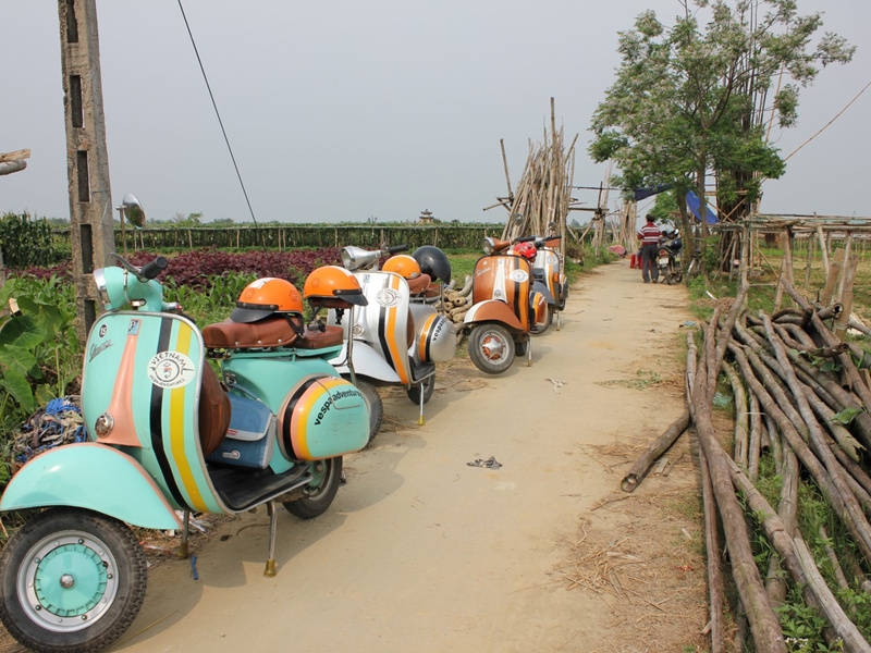 Hoi An AM Countryside Odyssey by Vintage Vespa