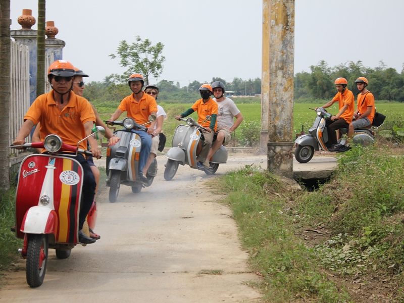 Hoi An Countryside by Vintage Vespa