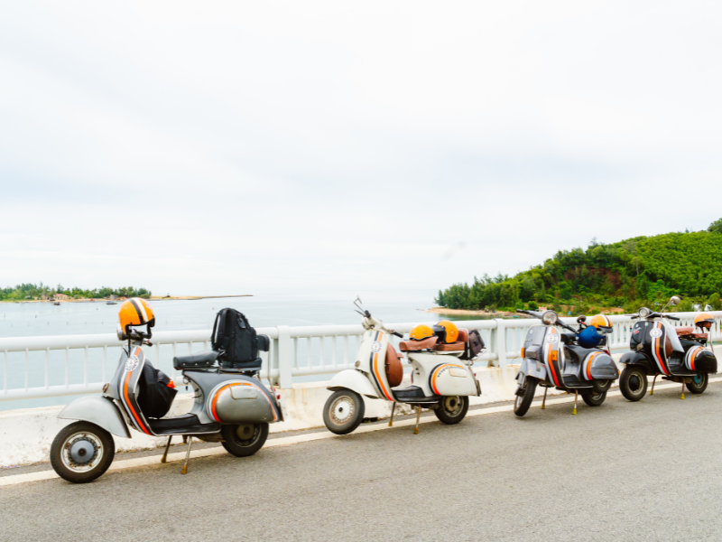 Hoi An to Hue: Hai Van Pass by Vintage Vespa