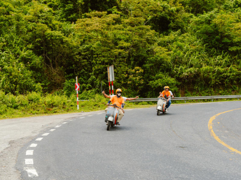 Hoi An to Hue: Hai Van Pass by Vintage Vespa