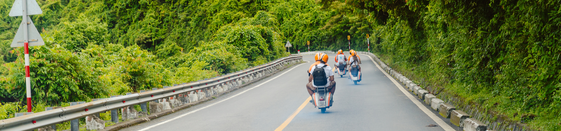 Image of Hoi An to Hue: Hai Van Pass by Vintage Vespa