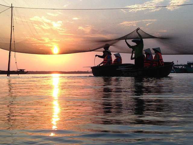 Sunset Boat Cruise on The Thu Bon River (Join In)