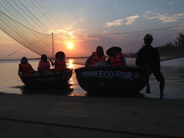 Sunset Boat Cruise on The Thu Bon River (Join In)